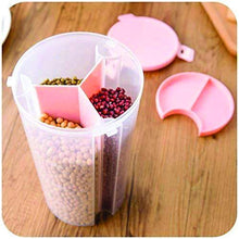 3 In 1 Transparent Air Tight Storage Dispenser Container 0618