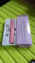 Rechargeable Mini Hair Straightener Travel Portable Usb Charging Cordless Hair Straightener Bursh Three Temperature Adjustments Flat Iron Comb (1 Pc)