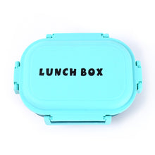 Lunch Box With Spoon Insulated Tasty Stainless Steel Leakproof (1 Set)