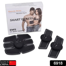 Abs Stimulator Wireless Abdominal And Muscle Exerciser Training Device 6 Pack Body Massager6 Pack Abs Stimulator Charging Batterymart Fitness Abs Makerexerciser Training Device  6918