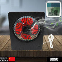 Portable Desk Fan Table Fan 1 Step Speed Setting Fan Personal Desk Fan Suitable For Office School  Home Use