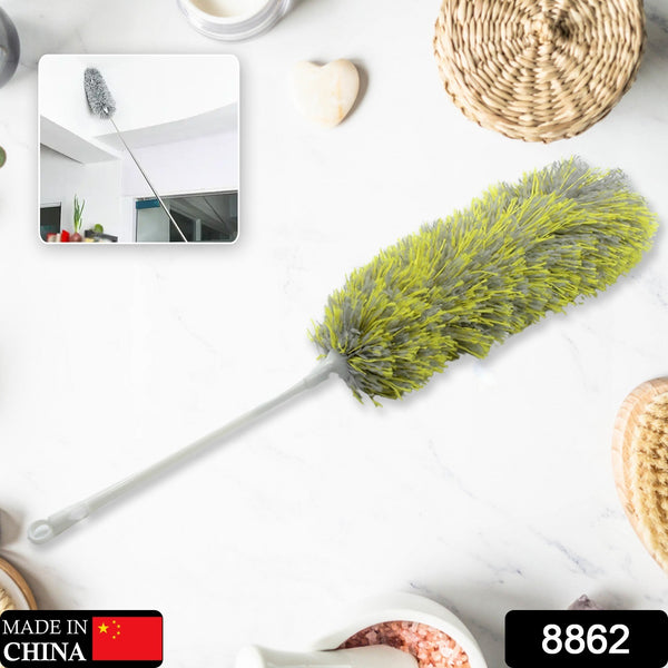 Microfiber Duster - Long Handle For Cleaning Microfiber Hand Duster Washable Microfiber Cleaning Tool Extendable Dusters For Cleaning Office Car Computer Air Condition Washable Duster (62cm)