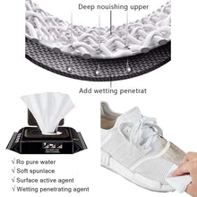 Shoe Cleaning Wet Wipes Fast Scrubbing Shoes Cleaning Tissue Sneakers Non-woven Detergent Quick Wipes Disposable Travel Portable Removes Dirt Stains 4367