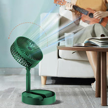 Telescopic Electric Desktop Fan Height Adjustable Foldable  Portable For Travelcarry  Silent Table Top Personal Fan For Bedside Office Table (Battery Not Include) 4642