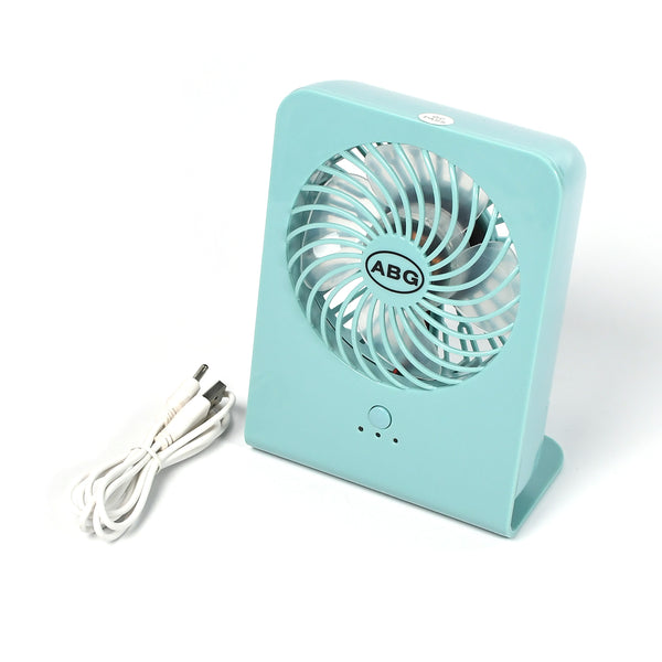 Portable Desk Fan Big Table Fan 3 Step Speed Setting Fan Personal Desk Fan Suitable For Office  School  Home Use (Battery Not Include) 4810