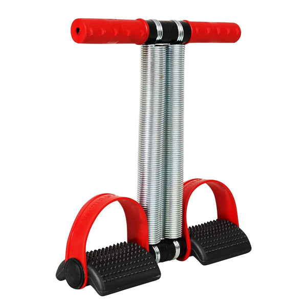 Tummy Trimmer - Premium Double Spring, Men and Women, Home for Abdominal, Belly Exercise Waist Trimmer, Tummy Twister (Red & Black)