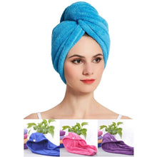 Microfiber Hair Wrap Towel Cap Quick Turban Hair-drying Absorbent Microfiber Towel  Dry Shower Caps (1 Pc)
