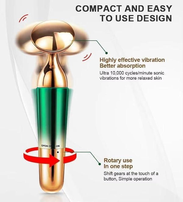 3-in-1 Face, Neck & Eyes Massager