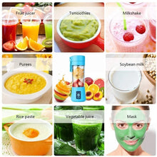 USB rechargeable mini juicer blender