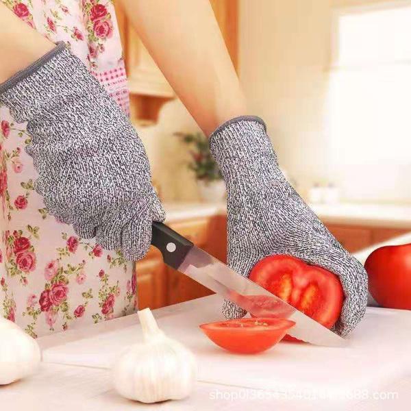 Anti Cutting Resistant Hand Safety Cut-proof Protection Gloves  (Multicolour) 0677