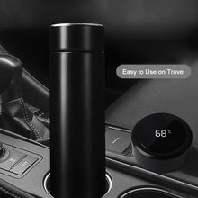 Double Stainless Steel Wall Smart Flask Water Bottle ( 0698  )