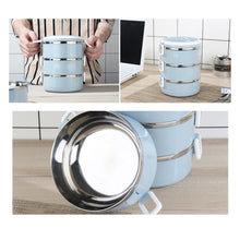 Hot Lunch Box Multi Layer Stainless Steel (3 Layer)